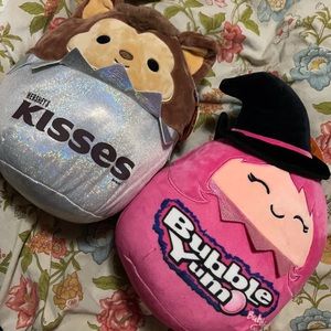 🖤🎃 squishmallow bundle wade and wexla Hershey 8”new 🎃🖤